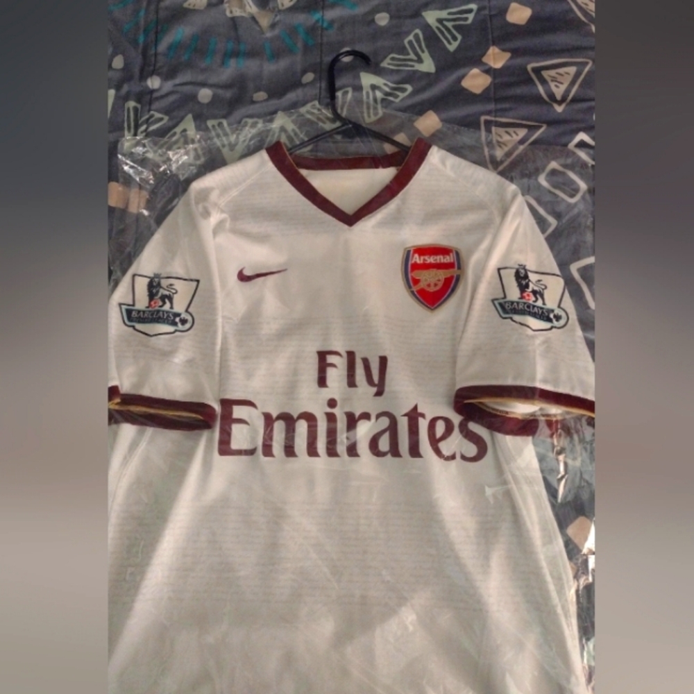 Van Persie Arsenal away jersey 2007-2008